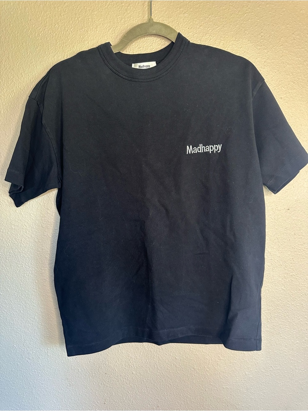Madhappy Black Short Sleeve Logo Tee